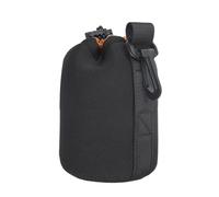 Generico Neoprene Case - Thick Padded Protective Case, Dustproof and Shockproof DSLR Bag, Drawstring Closure, Secure Camera Lens Cap | Custoda Disease, 10 cm, Fare riferimento alla descrizione, Please