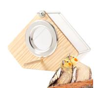 Generico Nesting Box for Parakeets - Breeding Box for Parrots and Small with Boxes for Coupling Perch | Safe Nesting Habitat E Co
