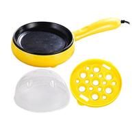 Genérico Non-Stick Egg Pan - Multi-Function Electric Cooker | Heat Resistant Omelet, Meat and Breakfast Pot | Ideal for Lunches, Dinners and Quick Snacks in the Kitchen
