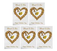 Genérico Notecards | Keepsake with Festive Bee Designs,Greeting Cards With Bees | For Women Family Birthday Easter Decoration Home Action