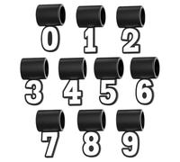 Generico Number Pendant, Silicone Necklace Pendant Numbers 0-9 | Gift for Fathers Dad Christmas Football Birthday Volleyball