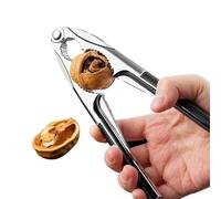 Genérico Nut Cracker | Sturdy and Non-Slip Handle, Metal Nutcracker for Nuts Kitchen Tools | for Casting Hazelnuts and Seafood at Home Restaurant Camping Picnic