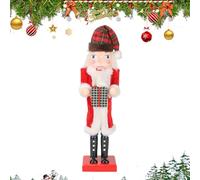 Genérico Nutcracker Figurines, Wooden Nutcracker Sculpture - Christmas Figure, Holiday Ornament for Winter Celebrations at Home and Table