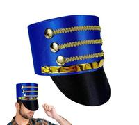 Generico Nutcracker Hat - Soldier Costume Hat for Adults | Band Host King Top Hãt for Role Play, Carnival, Ceremonial Events, for Knight Soldiers, Performan