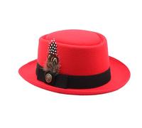 Generico Oktoberfest Hat Costume Bavarian Hats for Men German Hat with Feathers Emblems for Oktoberfest Costumes Ladies Clothes with Feathers and Emblems