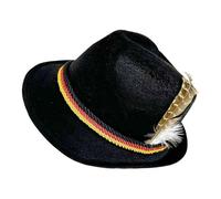 Genérico Oktoberfest Hat - Outrageous | Mini Alpine Hats, Unisex Bavarian Costume for Costume Dè Okoberfest and D´e Beer | Cap Accesoria Pàra Festival Performances