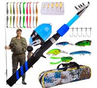 Generico Ola Della Children's Rod | TECCOPICA CHIECO Bite with Bathrooms, for the Combo of Rod and Coil for Survival, Power Outages, Camping