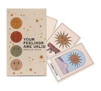 Genérico Oracle Deck of Cards | Deck of Emotions - 48 Cards English Edition Family Game for Living Nights Parties and Outdoor Travel