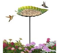 Genérico Outdoor Bird Bath No Tools Convenient Configuration Hummingbird Garden Use All Year Round Garden Sprinkler for Garden, Balcony, Patio, Patio TR