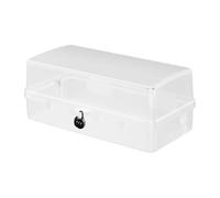 Genérico Outdoor Connections: Waterproof Cable Housing, Heavy Duty Cable Protector, Safe ABS Power Housing | Weatherproof General Purpose with Bl