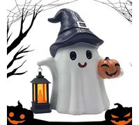 Genérico Outdoor Figurine Lights - Outdoor Solar Decoration,Waterproof Ghost Pumpkin Sculpture for Gardening Birthday Gift Christmas Backyard Graveyard