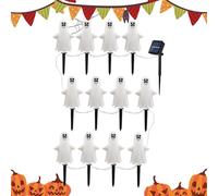 Generico Outdoor Halloween Lights, Garden Decorations for Halloween | Spooky Ghost Lantern Decoration Energy Saving Water Resistant for Streets Driveways Haunted Houses