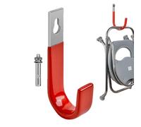 Generico Outdoor Hose Hooks, Flexible Hose Hooks | for Heavy Duty, Rust Resistant Water Hose Hanger for Storing Extension Cords, Outdoor Yard