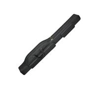 Genérico Oxford Folding Rod Holder with Handle and Adjustable Shoulder Strap for Men Women Children Outdoor Salt Water, Black/White, Consulte la descripción, See description