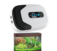 Generico Oxygen Aerator Pump - USB Rechargeable Silent Aquarium Aerator 12 x 7 x 5 cm | Air Pump 1 W 2600 mAh 3L/min Intermittent 70 Hours for Oxygenation Aquarium