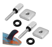 Generico Paddle Board Fin Screw - Knurled Head Bolt for Center Fin Adapter, Toolless Replacement | Surf Paddleboard Hardware Kit, Durable Fixing And Re