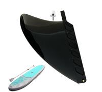 Genérico Paddle Board Surf Fin - Flexible Tail, Wear-Resistant Basin Accessory, Durable Slide Mount | High Performance Replacement Hawaiian Board Fin