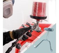 Genérico Paint Organizer,Heavy Duty Iron Fixed Mounting Bracket,Torch Tool Holder - for Wall Storage Organization, Garage and Workshop
