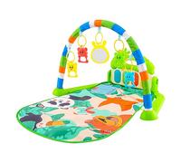 Generico Palestrina Play Mat 3-12 75 x 58 x 40 cm | Musical Activity Centre with 5 Hanging Sensory Toys Gift Birth Girl Cognitive Development Mat, green, riferimento alla descrizione, Please