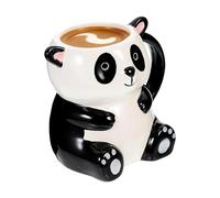 Genérico Panda Mug - 3D Animal Shaped Coffee Mug, Large Capacity Panda Mug, Ceramic 3D Animal Shaped Cups | Suitable for Milk Tea, Breakfast, Cocoa, Cappuccino, Beer, Kitchen