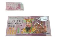 Genérico Paper Banknotes for Spirits - 5 Million Euro Coin of the Afterlife | 500 Pieces of Traditional Symbolic Coin for Offerings at Funeral Altars and Memorial Rituals