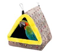 Genérico Parakeet Bed: Luxury Hammock Hanging from the Tent Bird Cage Cotton Thickened Multipurpose Provides Comfort and Warmth Cockatoo Lovebird Eclectus | Cage