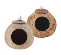 Genérico Parakeet Box - Bird | Parakeet Breeding Boxes, Cute Appearance Parakeets Conures Cockatiel Small Animals House Cage for Pets Habitats Decoration, Box