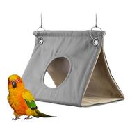 Genérico Parrot Tent - Winter Sanctuary, Triangle Closed Cubicle Style, Inner Space 180 mm High + 160 mm Wide, Thick Thermal Fleece Material - for Agaporn