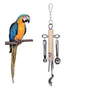 Generico Parrot Toys, Cockatiel Pull Spoon Toys, Adorable Conure Chewing Toys, Interactive Chew Toys for African Grey Conure Caique, Hangable Conure Toys, Hangable Cockatiel Educational Puzzle Toys