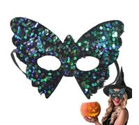 Genérico Party Cover for Adults Masquerade, Shiny Half Decoration Carnival - Facials for - for Circus Cruise Festival Cosplay Carnival Glowing Costumes
