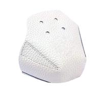 Genérico Patiness Toe Caps on Wheels - Leather Protectors for Ice Skating, Pebble Texture | Protective Caps for Ice Skates for Figure Skates, Hockey Sides