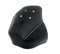 Genérico Patiness Toe Caps on Wheels - Leather Protectors for Ice Skating, Pebble Texture | Protective Caps for Ice Skates for Figure Skates, Hockey Sides