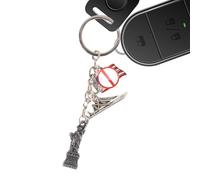 Generico Patriotic Keyring for Men, Backpack Keyring with Reference Points | Handbag Pendant, for Tourists, Collectors, Friends, Family, Women, Men, Holidays