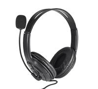 Generico PC Headphones with Microphone, Wired USB Headphones with | for Computer Reading with Volume and Mute for Zoom, Skype, Call Center and Home