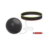 Generico Pelota De Boxeo | Equipo De Compacto Y Ajustable De Boxeo Interior with Belt for La Cabeza | Pelota De Ejercicio Inflable - para Mejorar Velocidad De Golpeo Y Reflejos En Casa
