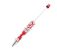 Generico Pen Beads - Bullet Shaped Pen with Beads, Materials for Jewellery School Stationery for Notes Diary Creativity Birthday Home Teachers Students