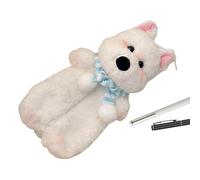 Generico Pencil Case | Soft Case with Dog Design, Plush Pencil Case | For Ruler Markers Earphones School University Travel, Western Highlands, Please refer to the description, Please refer to