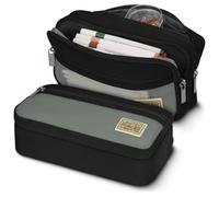 Generico Pencil Case with Zipper for School | High Capacity School Supplies Organizer for Students, Teenagers and Adults