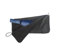 Genérico per Ombrello Bagnato - Bag In Ciniglia Super Assorbent, with Cerniera | Waterproof Portable Fodera for Viaggio Auto, Pulizia Multifunzione 38 cm, Black, Consulte la descripción, See