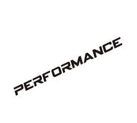 Genérico Performance Windshield Decal | Reflective Window Sticker Car Decoration Front Windshield Decal for SUV Truck Motorcycle Vehicle Accessories