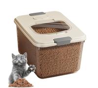 Generico Pet Food Container | Animal Snack Dispenser | Waterproof Food Container with Measuring Cup for Kitchen and Outdoor for Dogs and Cats