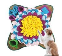 Genérico Pet Foraging Mat - Interactive Slow Feeder Pad, Puzzle Training Tool | Snuffle Mat with Suction Cups For Small Dogs Cats Rabbits Indoor Outdoor Brain Stimulating Activity