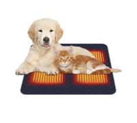 Genérico Pet Heating Mat - Adjustable USB for Cats and Dogs | 4 Zones Fast Heating - Breathable for Indoor Outdoor, Home, Car, Garden, Travel