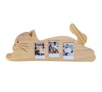 Generico Pet Memorial Frame - Adjustable Memories Holder | Wooden Plush Design: Adjustable Angle of Multiple Photos, Sympathy Gift and Decoration for Rooms