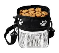Genérico Pet Treats with Dispenser: Adjustable Waist Bag for Rewards, Heavy Duty Food for Travel, Multipurpose Storage with Clip | Accessories for Visit