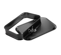 Generico Petits Moules À Gâteaux - Acier Au Carbone 33 cm, De Cuisson Rectangulaire, Easy Démoulage | Poêle à Brownie Antiadhésive, Boîte À Amovible Pour Biscuits, Crème Glacée, Maison, Com