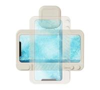 Genérico Phone Holder - ABS, 7.8x7.48x3.15in Smartphone Mount 360-Degree Rotatable Suction Grip | Waterproof Adjustable Viewing Stand, Universal Phone Dock for Bathroom, Kitchen, Dormitory, Hotel