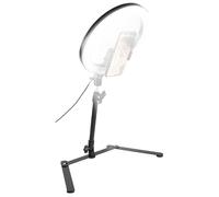 Generico Phone Stand Over Head | Adjustable Selfie Tripod with Light | Phone Holder for Lazy Table , Photography, Recording Equipment