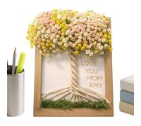 Genérico Photo Frame | Wooden Mother's Day Display Home Decoration | Decorative Congratulations Photo Frame for Mom, Her Table, Hallway, Bedroom,
