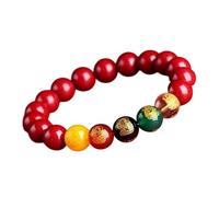Generico PI XIU Cinnabar Bracelet - Prosperity Beads Jewelry Bracelet, Spiritual Cinnabar Charm Bracelet | Spiritual Symbol Jewelry, Resistant Handmade Bracelet